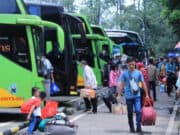 H-6 Mudik Melalui Terminal Poris Plawad Kota Tangerang Capai Ribuan Penumpang