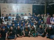 Keluarga Mahasiswa Banten (KMB) Bogor Raya bersama para Kokolot Banten saat berbuka puasa bersama membangun soliditas.