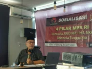 Anggota MPR RI Ananta Wahana saat Sosialisasikan 4 Pilar MPR RI.