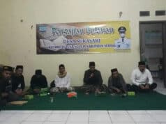Nano Bayu Laksono Kepala Desa Sukasari Tunjung Teja Rutin Gelar Pengajian Keagamaan Bulanan