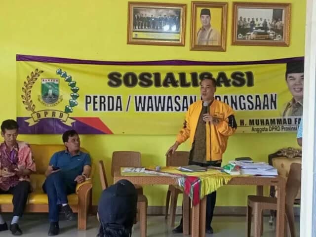 Kegiatan Sosialisasi Perda dan Wawasan Kebangsaan.