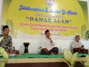 Kyai Usep Saepudin, pengasuh wadah pengajian Damar Alam.