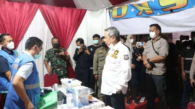 Walikota Pantau Pos Keamanan Hari Raya Idul Fitri 1443 Hijriah