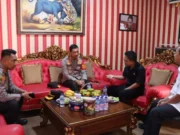 Awali Pimpin Polrestro Tangerang Kota, Kapolres Sambangi Forkopimda