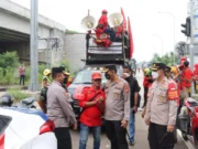 Antisipasi Pelajar dan Anarko, Polrestro Tangerang Kota Kawal Aksi Buruh ke Jakarta