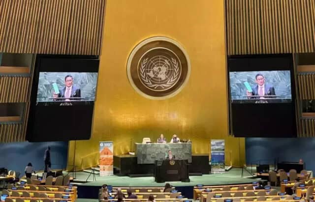 Menparekraf Promosikan Sedotan Purun Belitung di Sidang PBB