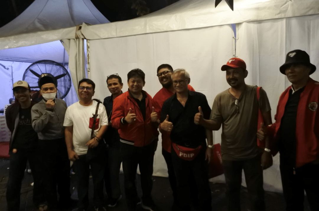 Dipimpin Irvansyah Pengurus DPC PDIP Kabupaten Tangerang Kompak Ikut Ramaikan Festival Kopi Tanah Air