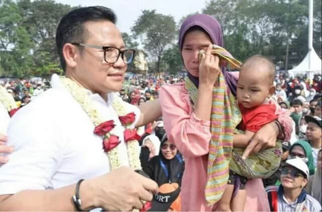 Gus Muhaimin saat bersama warga Tangerang.