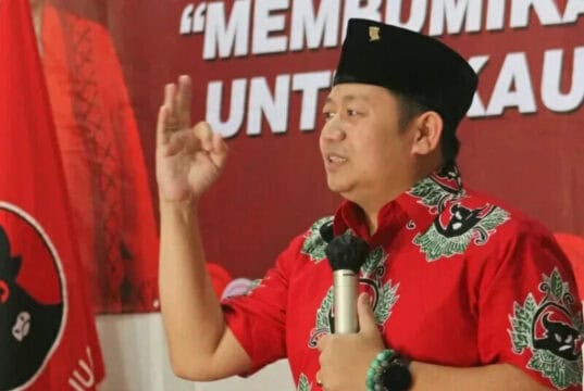 Ketua DPC PDIP Kabupaten Tangerang Irvansyah Asmat.