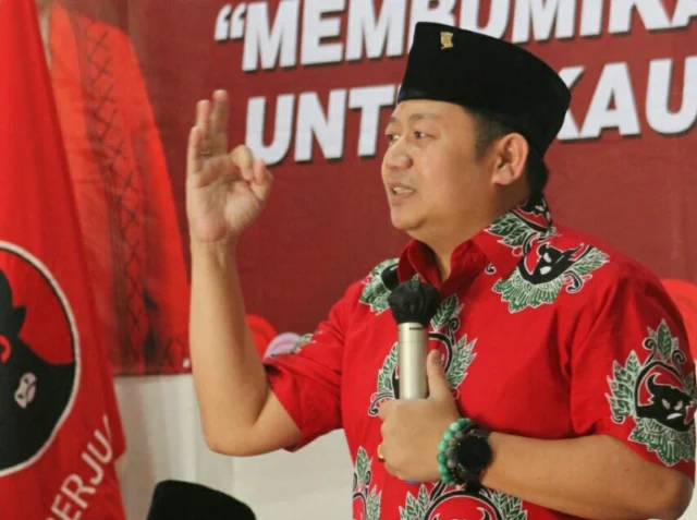 Ketua DPC PDIP Kabupaten Tangerang Irvansyah Asmat.