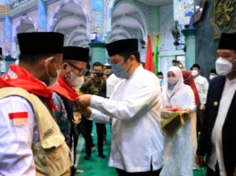 Lepas Jamaah Haji, Arief Mohon Do'a Pembangunan Asrama Haji Segera Terlaksana