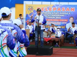 Wali Kota Tangerang Targetkan Juara Umum Popda X Provinsi Banten