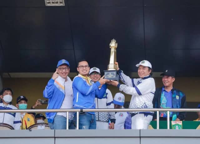 Tangsel Kembali Raih Juara Umum POPDA X Banten