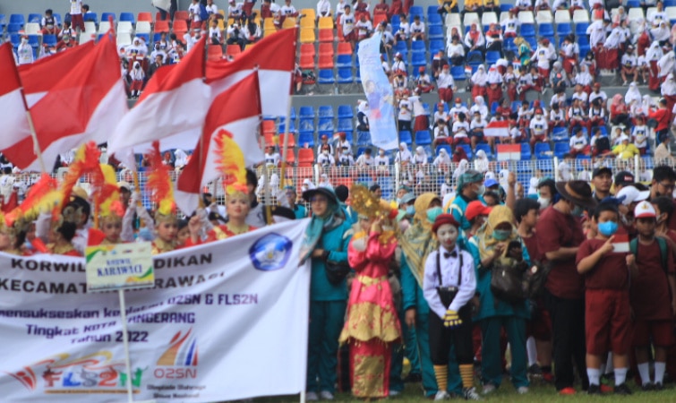 Deklarasi Damai, Pembukaan O2SN dan FLS2N Kota Tangerang Libatkan 10.000 Pelajar