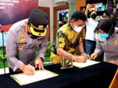 Polrestro Tangerang Kota Deklarasikan Penguatan Zona Integritas Menuju WBK Polrestro Tangerang Kota Deklarasikan Penguatan Zona Integritas Menuju WBK