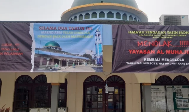 Fasos-Fasum, Warga Pondok Bahar Kota Tangerang Tolak Yayasan Kelola Majid