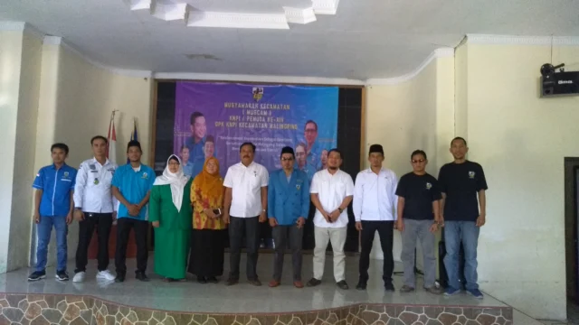 DPK KNPI Kecamatan Malingping menggelar Muscam ke XIV.
