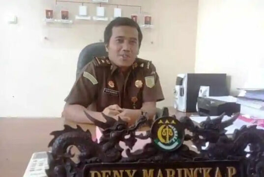 Kasie Pidana Khusus Kejari Kabupaten Tangerang, Deny Marincka.(bbs)