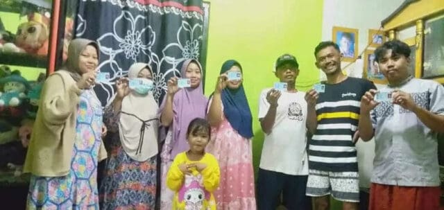 Srikandi Komunitas Juang Lebak bersinergi bersama Disdukcapil Kabupaten Lebak.