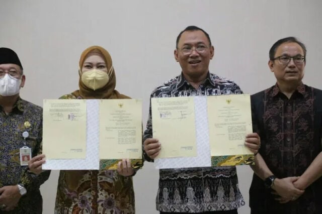 Pemkab Pandeglang Jalin Kerjasama dengan Pemkot Cilegon Terkait Pengelolaan Sampah