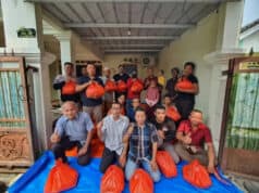 Berkah 1 Muharram, Abraham Garuda Laksono Ketua YPKKT Berikan Bantuan Paket Sembako ke Marbot dan Komponen Masyarakat Tangerang