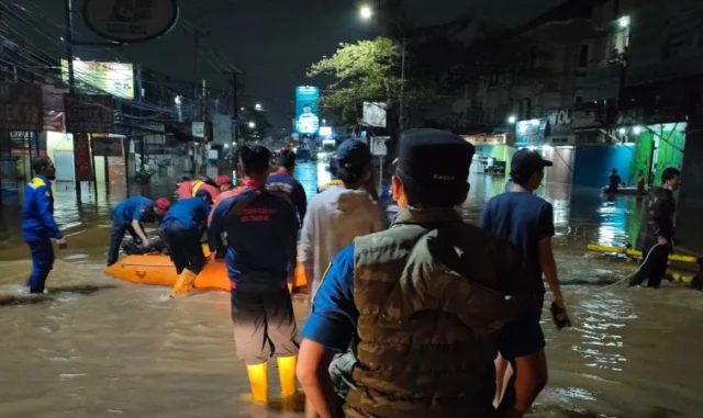 BPBD Tangani 19 Titik Banjir di Kota Tangerang