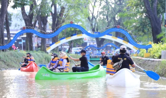 Lagi Viral! Ayo Naik Wisata Air Kano di Kota Tangerang Gratis, Ini Caranya