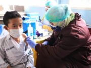 PTM, Dinkes Lakukan Vaksinasi Covid-19 Bagi Siswa Baru di Kota Tangerang