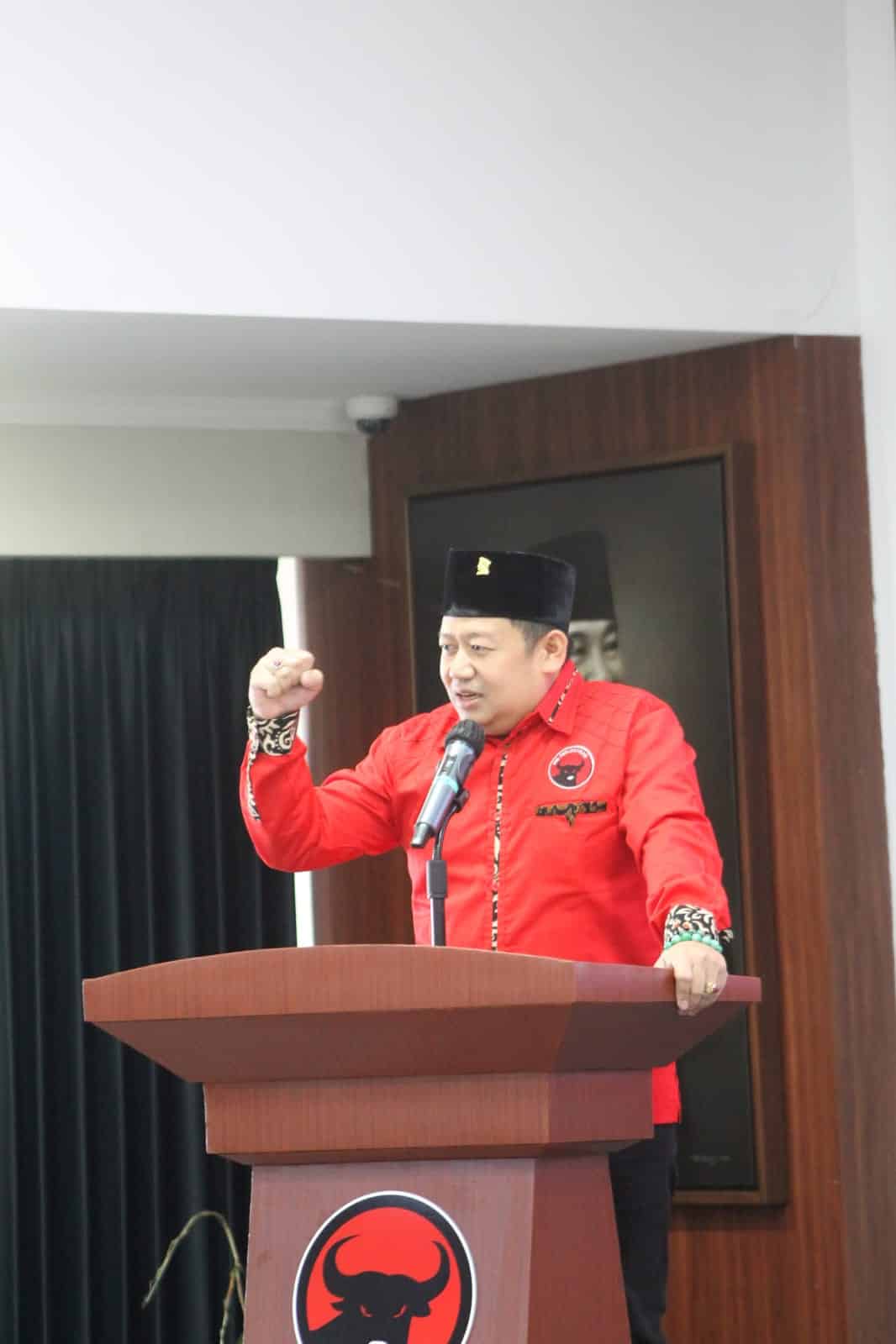 Irvansyah Asmat Ketua DPC PDI Perjuangan Kabupaten Tangerang.