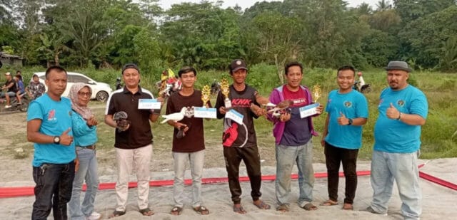 PWI Kabupaten Lebak Gelar Perlombaan Burung Merpati