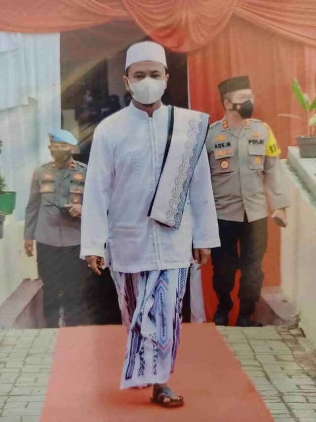 Kyai H. Muhammad Suryana, Pimpinan Pondok Pesantren Tajul Falah, Cipanas, Lebak, Banten.