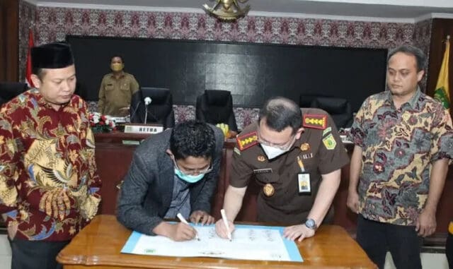 Fakta Integritas DPRD dengan Kejari Kota Tangerang Anti KKN