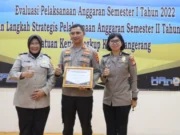 Polres Metro Tangerang Kota Raih Penghargaan IKPA Terbaik ke-3 Satker Besar Semester I Tahun 2022