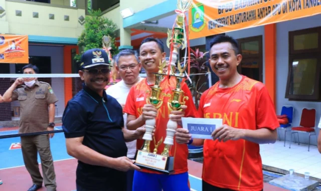 BPBD Badminton Cup, Pesan Sachrudin: Terus Jaga Kekompakan
