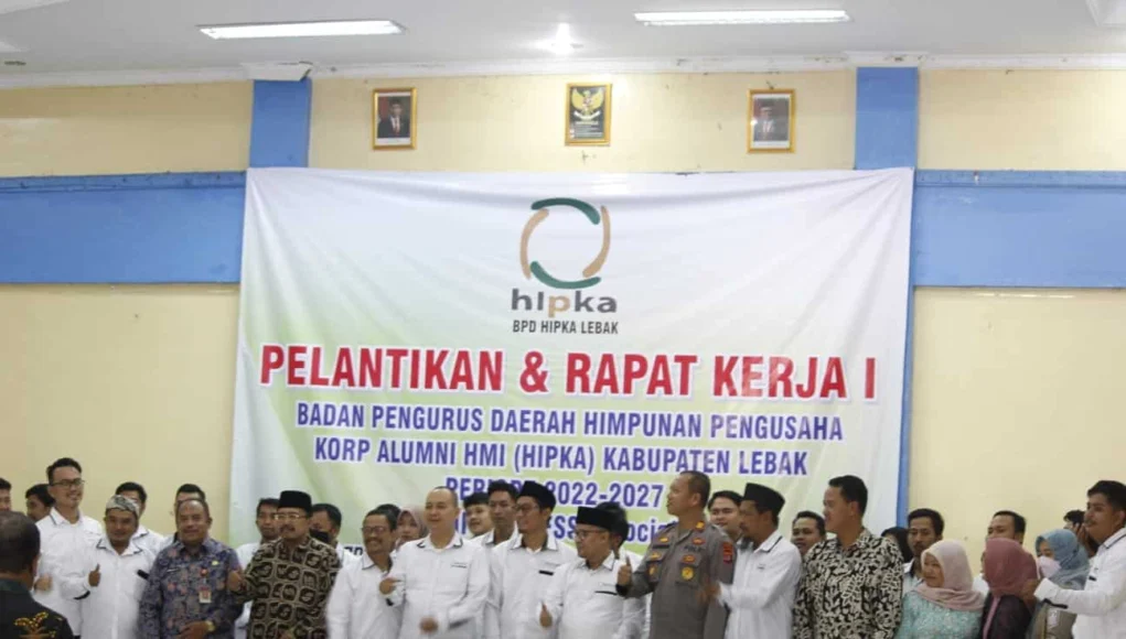 Pengurus BPD HIPKA Kabupaten Lebak periode 2022-2027.