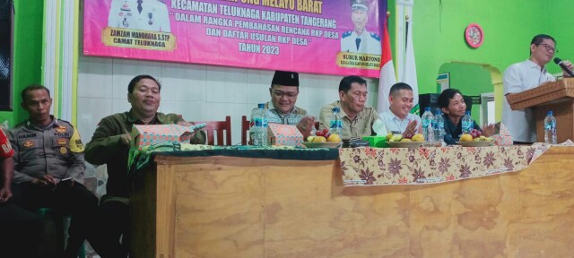 Dewan Barhum dan Dewan Kholid Ismail Kawal Musrenbang Desa Kampung Melayu Barat