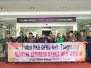 Titip Aspirasi Tolak Kenaikan BBM, Komunitas Ojol Tangerang Datangi Fraksi PKS 