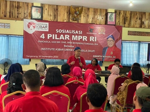 Sosialisasikan 4 Pilar MPR RI, Ananta Wahana Minta Generasi Muda Harus Mengetahui Sejarah Pancasila