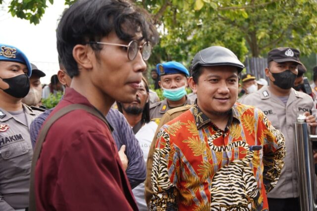 Fraksi PKS DPRD Tangerang Temui Mahasiswa Demonstran Tolak Kenaikan BBM