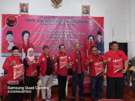 75 Bacaleg Daftar di DPC PDI Perjuangan Kabupaten Tangerang di ikuti Dari Berbagai Kalangan