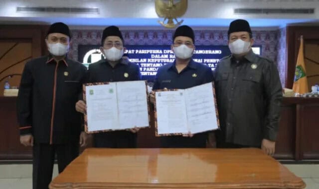 Raperda Tentang Perubahan APBD T.A 2022 Kota Tangerang Disetujui Dewan