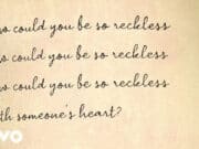 Lirik Lagu Reckless - Madison Beer dan Terjemahannya