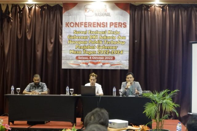 Survei KPN : Warga Jakarta Pilih Bahtiar Jadi Pj Gubernur