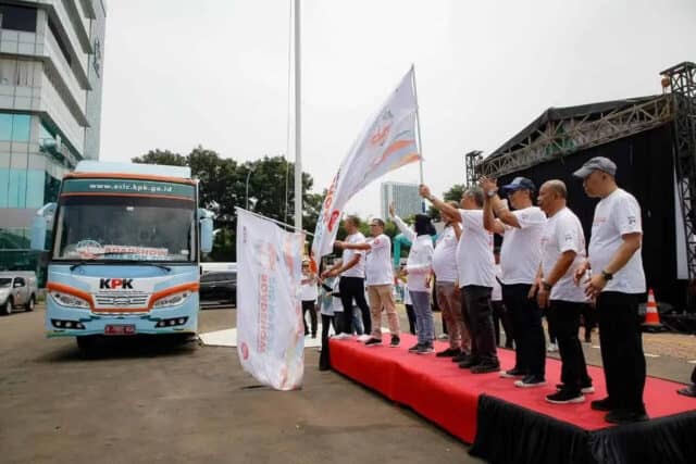 Roadshow Bus KPK Berjalan Sukses, Pemkot Tangsel Diapresiasi KPK