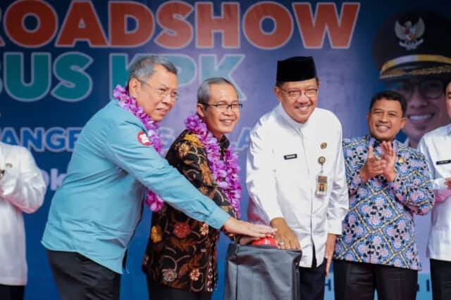 Roadshow Bus KPK di Tangsel Resmi Dimulai, Benyamin : Bangun Budaya Antikorupsi Sejak Dini