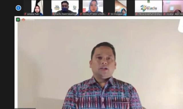 Kemenaker Apresiasi Virtual Jobfair Edisi Sumpah Pemuda di Kota Tangerang
