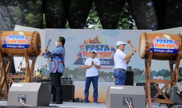 Pembukaan Pesta Rakyat Simpedes di Kota Tangerang, Arief Apresiasi Program BRI