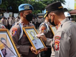 Terlibat Narkoba dan Desersi, Empat Polisi Tangerang Kota Dipecat