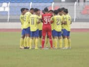 Foto Sepak Bola Porprov Banten 2022, Kota Tangerang - Kota Serang