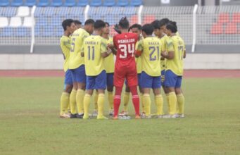 Foto Sepak Bola Porprov Banten 2022, Kota Tangerang - Kota Serang